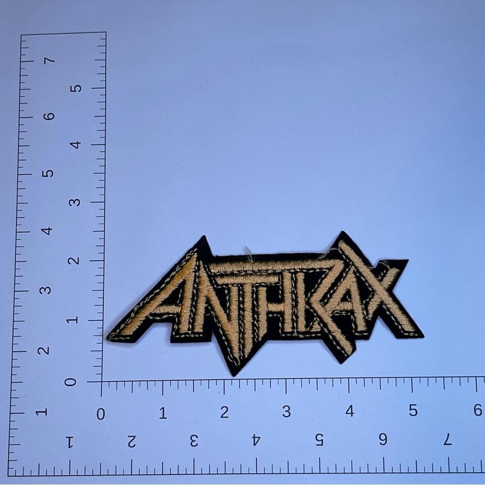 Anthrax Band Logo Patch